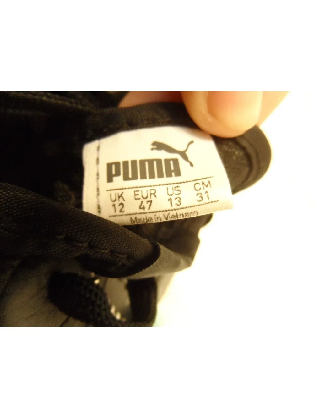 Puma Men's Turin II Athletic Casual Sneakers 36696202 Black Leather Size 13M